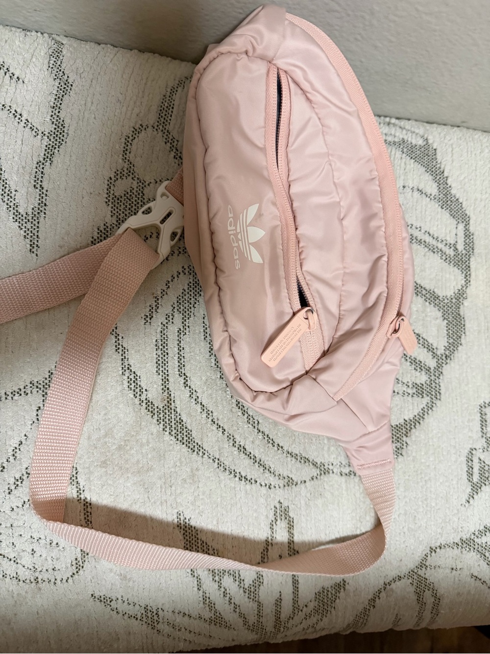 Adidas pink fanny pack